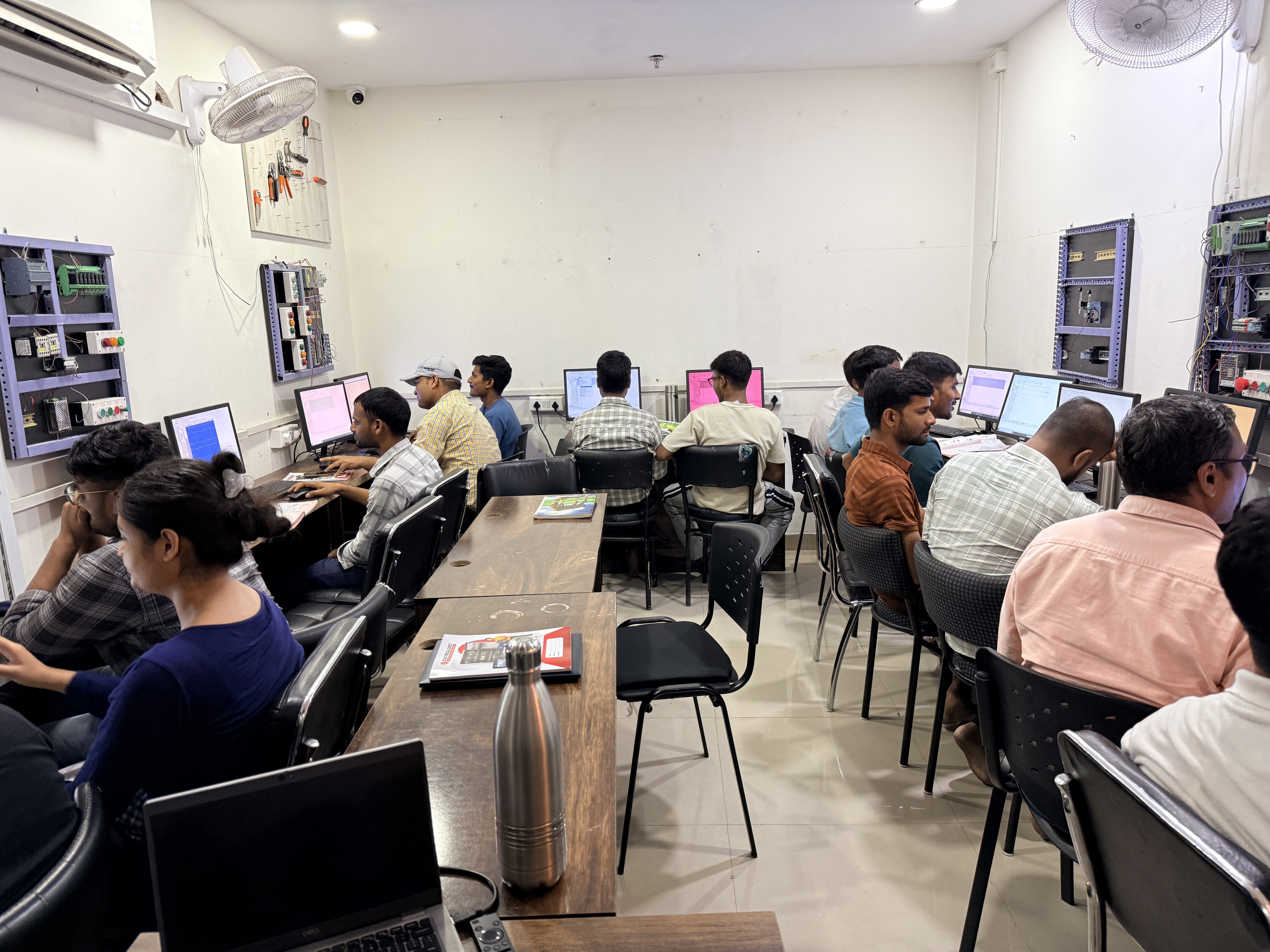 DELTA PLC LAB practical training area