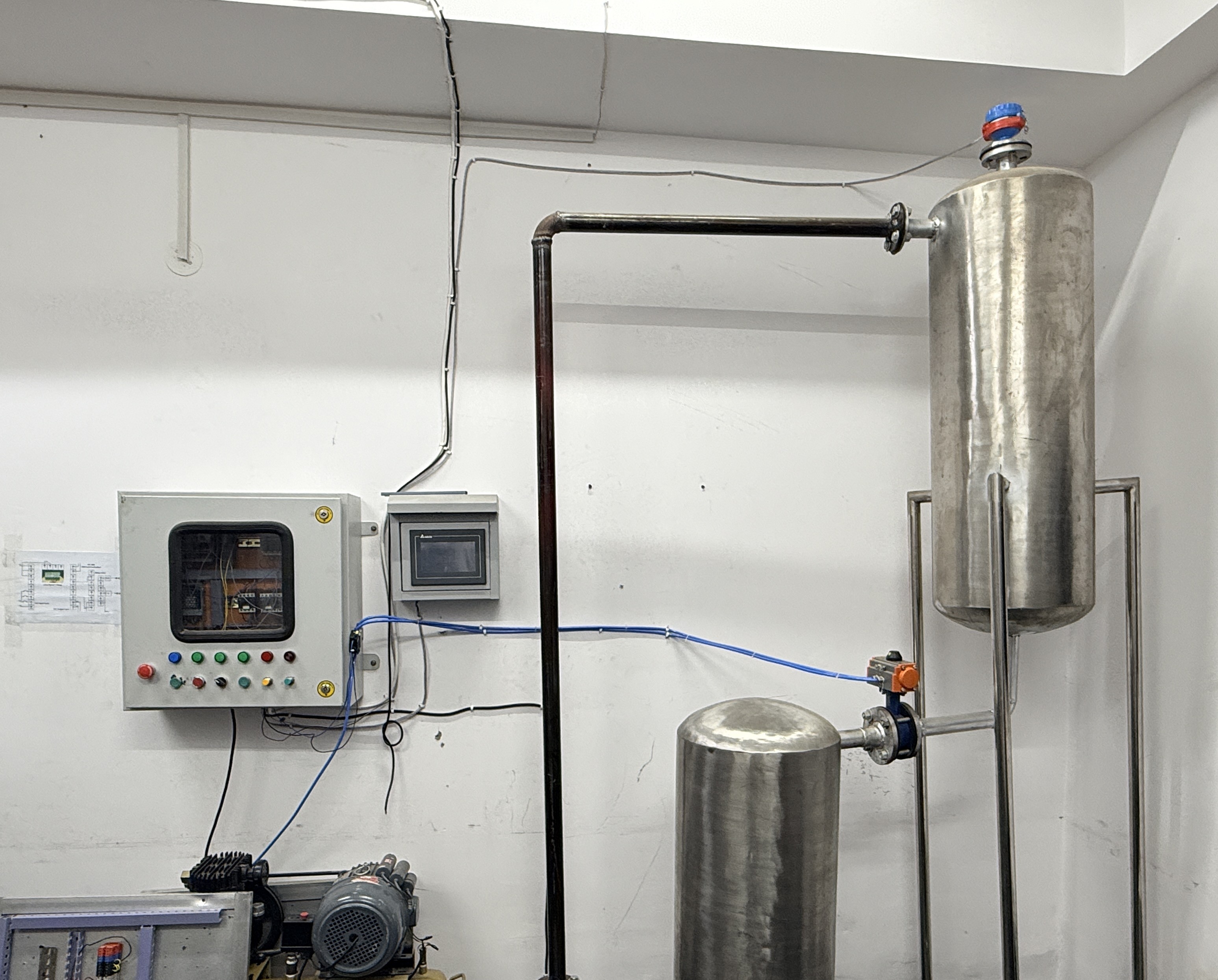 WATER FILLING TANK training project