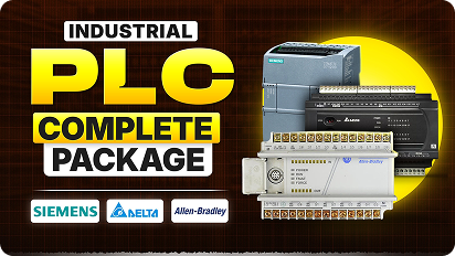 PLC Complete Industrial Package - Zero to Advanced